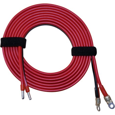 Cordon 2m50 section 2,5 mm2 pour panneau solaire 5W à 20W