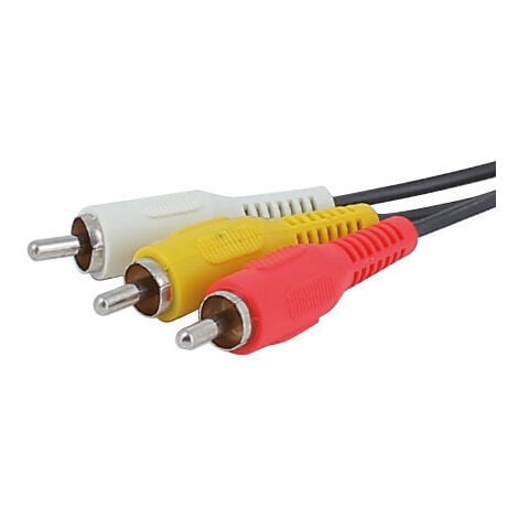 Cordon 3 RCA mâle/mâle 1,50 mètre