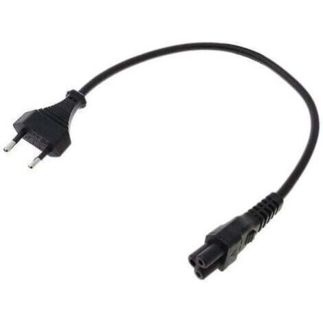 Cordon adaptateur secteur Eu 2 broches mâle vers CEI 320 C5 Micky pour alimentation pour ordinateur portable 3
