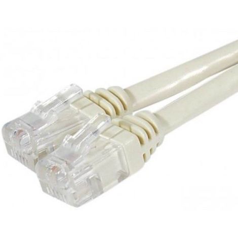 Cable ADSL 2+ cordon RJ11 torsadé - 5 m - 282031