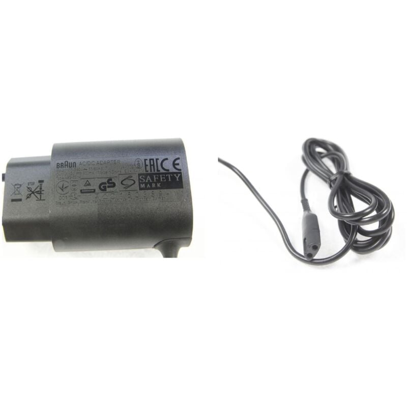 Braun - Cordon alimentation pour Tondeuse 81577235