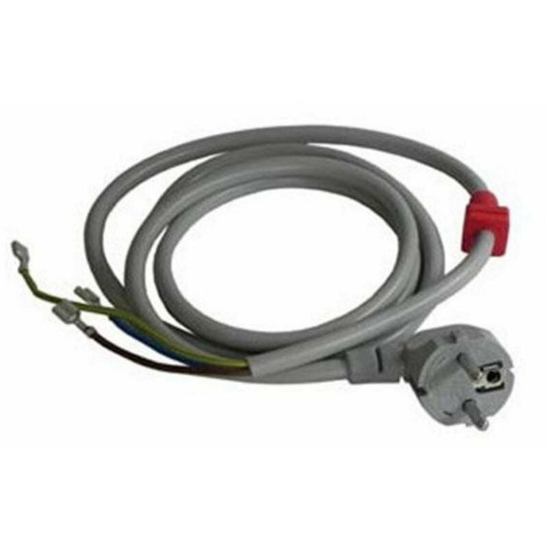 Bosch - Cordon alimentation sans l'antiparasite d'origine (00266542) Sèche-linge balay constructa, gaggenau, neff, siemens, viva
