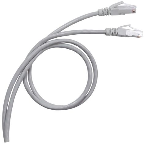 CORDON C5E F/UTP  PVC GRIS 2 M LEGRAND 051641