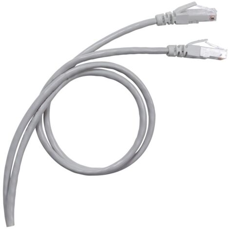 CORDON C5E F/UTP  PVC GRIS 5 M LEGRAND 051643