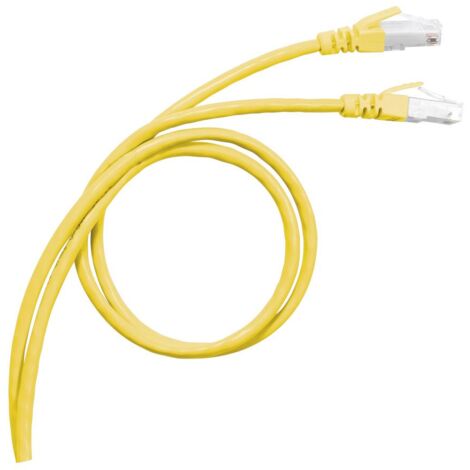 CORDON C6A S/FTP  PVC JAUNE 3M LEGRAND 051782