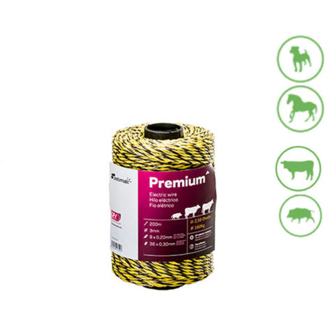Cordon conducteur 3mm 200m pastormatic