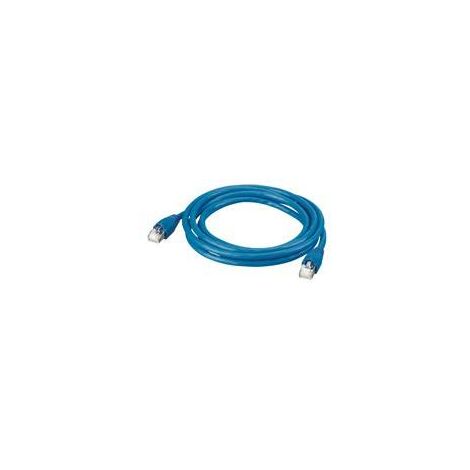Cordon de brassage et utilisateurs RJ45 LCS³ catégorie 6 SF/UTP blindé impédance 100ohms longueur 2m PVC bleu LEGRAND 051753