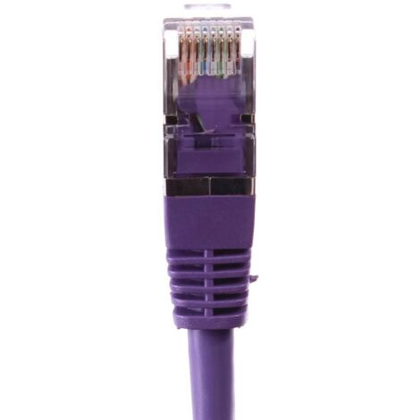 Cordon de brassage RJ45 CAT 6 F/UTP - 2m Violet