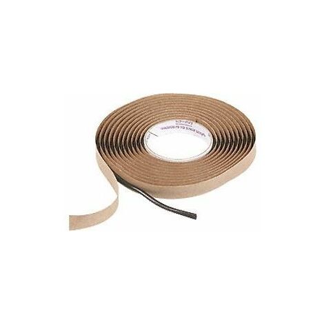 cordon de butilo 6 mm x 8 mts color gris