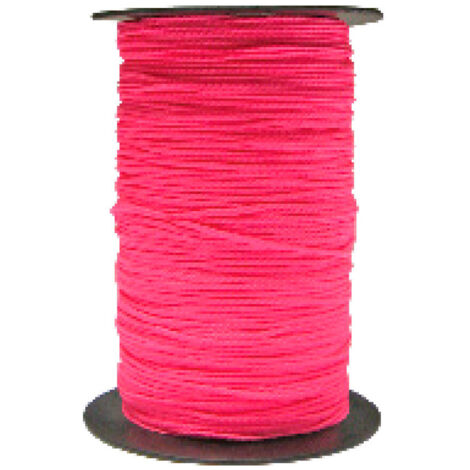 Cordon de construction Ponsa 200m rose fluorescent 1.5 mm