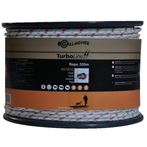 Cordon de corde turbo de 200 m avec 11 fils