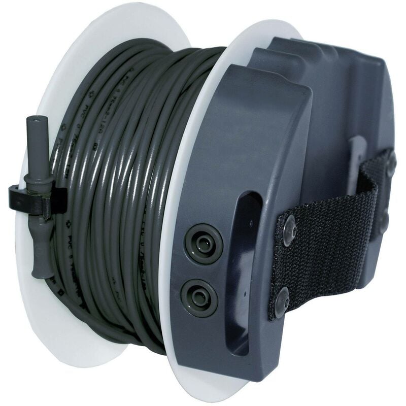 Ta 5 Cordon de mesure de sécurité Banane mâle 4 mm femelle 4 mm 40.00 m noir 1 pc(s) Q54041 - Benning