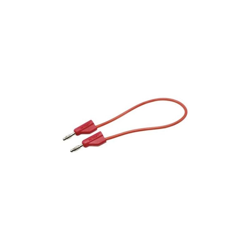Cordon De Mesure Voltcraft Msb-300-0.25-Rot Rouge 0.25 M 1 Pc(S)