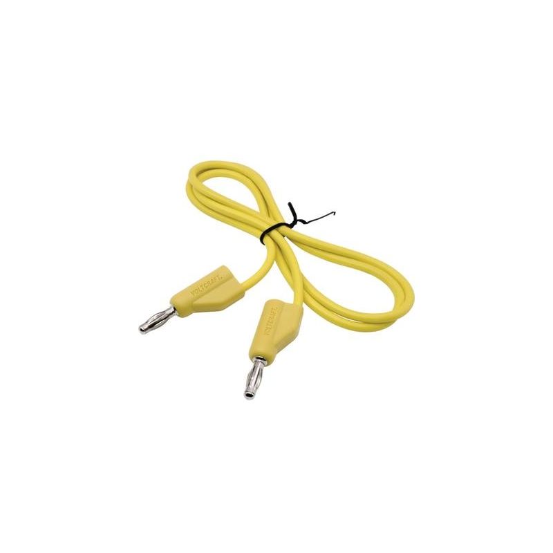 Voltcraft - cordon de mesure MSB-300-0.75-GB jaune 0.75 m 1 pc(s)