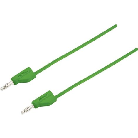 CORDON DE MESURE VOLTCRAFT MSB-300-1.5-GR VERT 1.5 M 1 PC(S)