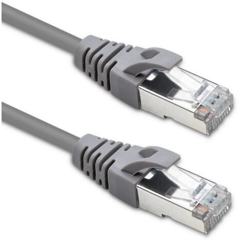 Cordon de raccordement FTP Qoltec CAT5e 2 x RJ-45 5 m Haut débit Or Blindé
