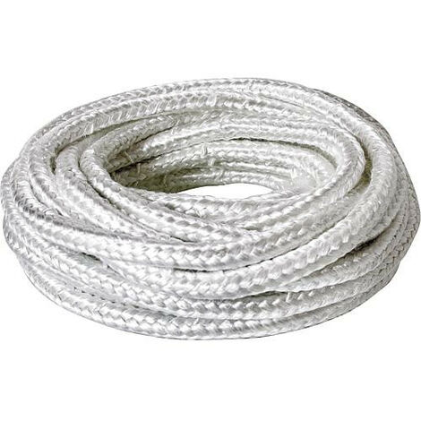 Cordon d'etancheite sans amiante carre, 10 x 10 mm emballage   10 m