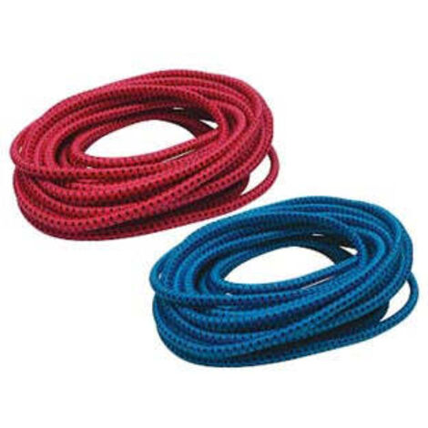 Cordon élastique 8mm, 20m - rouge