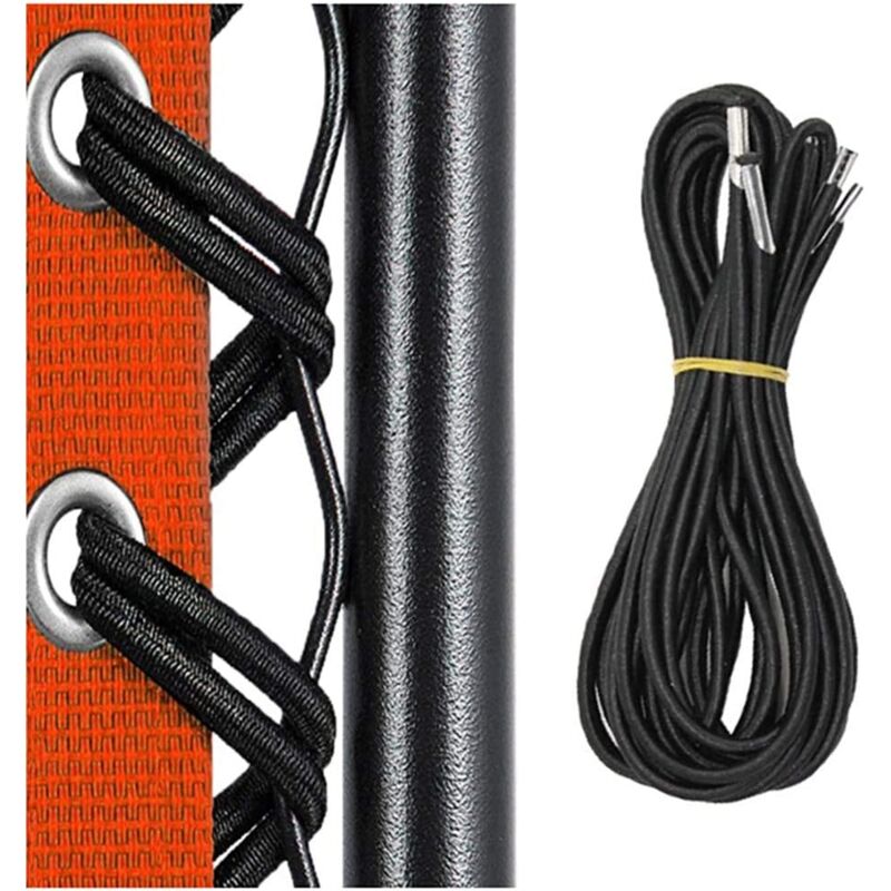 Cordon élastique de Remplacement 4 pièces en Caoutchouc, Lacets de Remplacement Keten pour chaises Zero Gravity, Outil de réparation Zero Gravity
