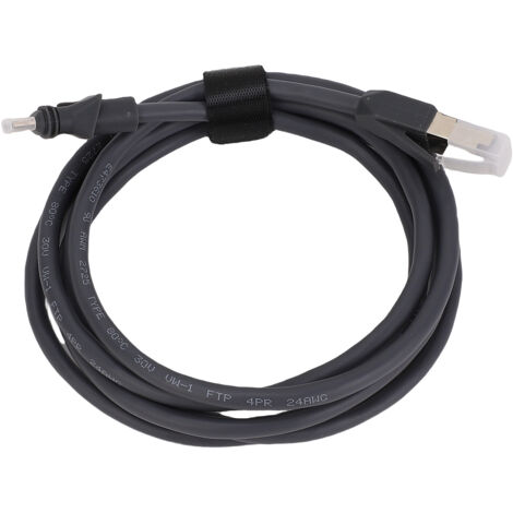 Cordon Ethernet Dish avec Performance Élevée - Modèle: Standard RJ45 - 2m / 6.6FT - 26AWG, 1200 Mbps, Imperméable, pour Flat High Performance