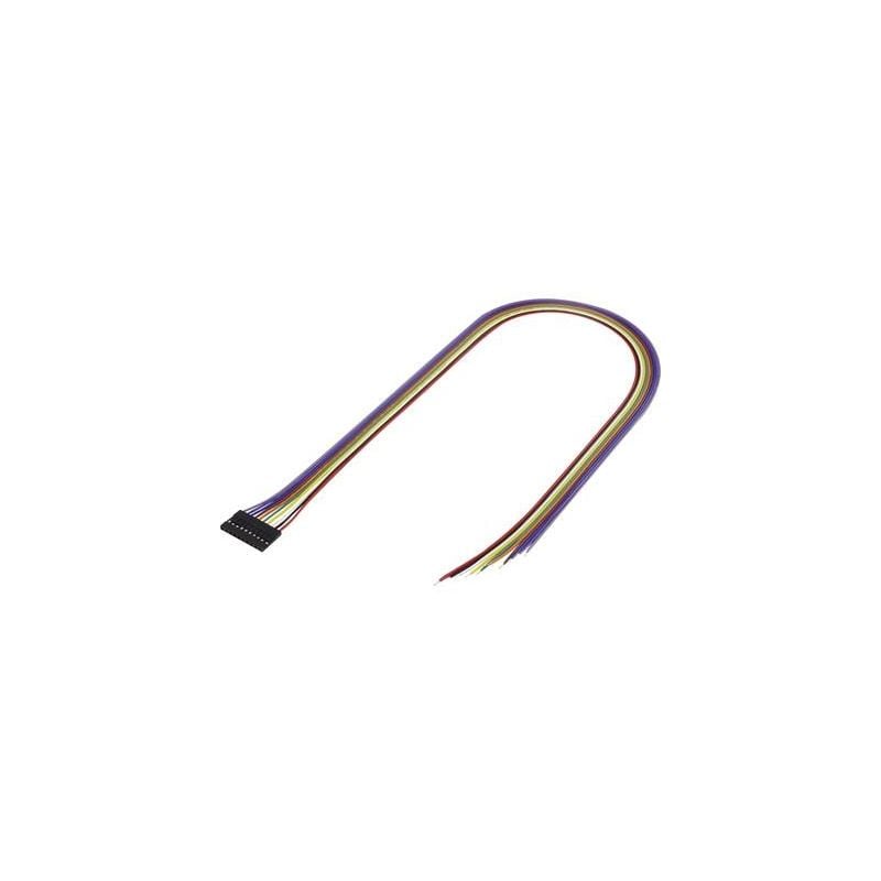Tru Components - cordon fil à carte assemblé nombre total de pôles : 10 1244006 pas : 2,54 mm 1 pcs.