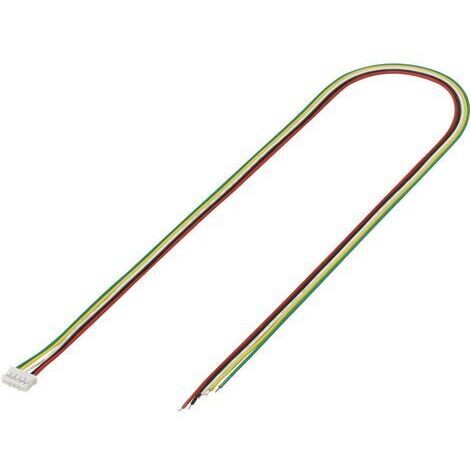 Cordon fil à carte assemblé TRU COMPONENTS 1244001 Nbr total de pôles 5 Pas: 2 mm 1 pc(s) A117791