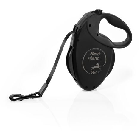 Cordón FLEXI GIANT edición negra cinta 8m negro