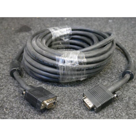 Cordon HD15 mâle-mâle longueur 10m pour panneaux de brassage 19 pouces LEGRAND