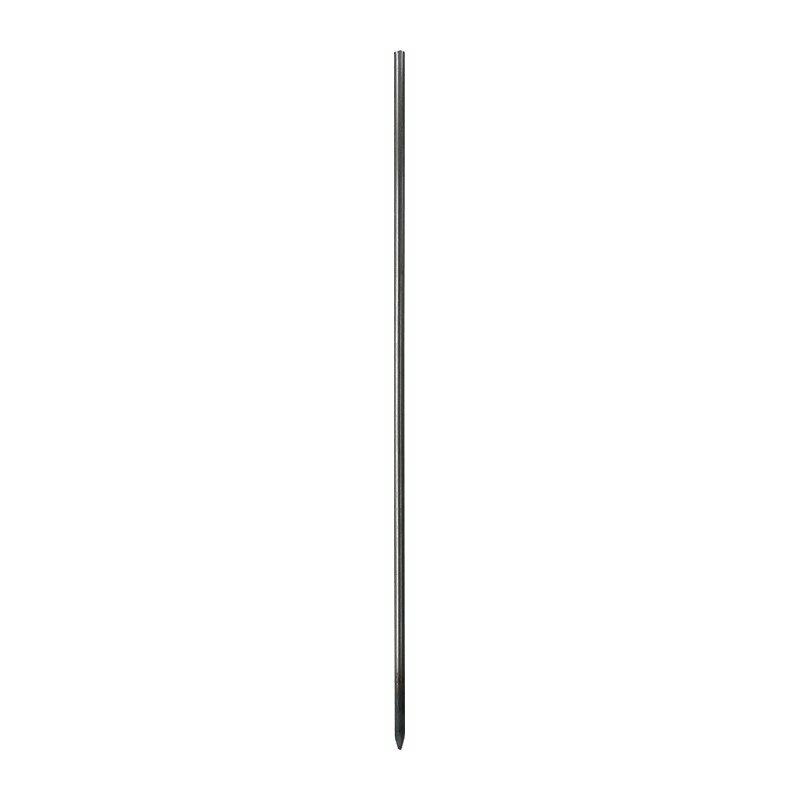 

Línea de hierro L.1000mm D.20mm acero redondo incluyendo bisel y punta cuadrada 2.5kg (Por 10)