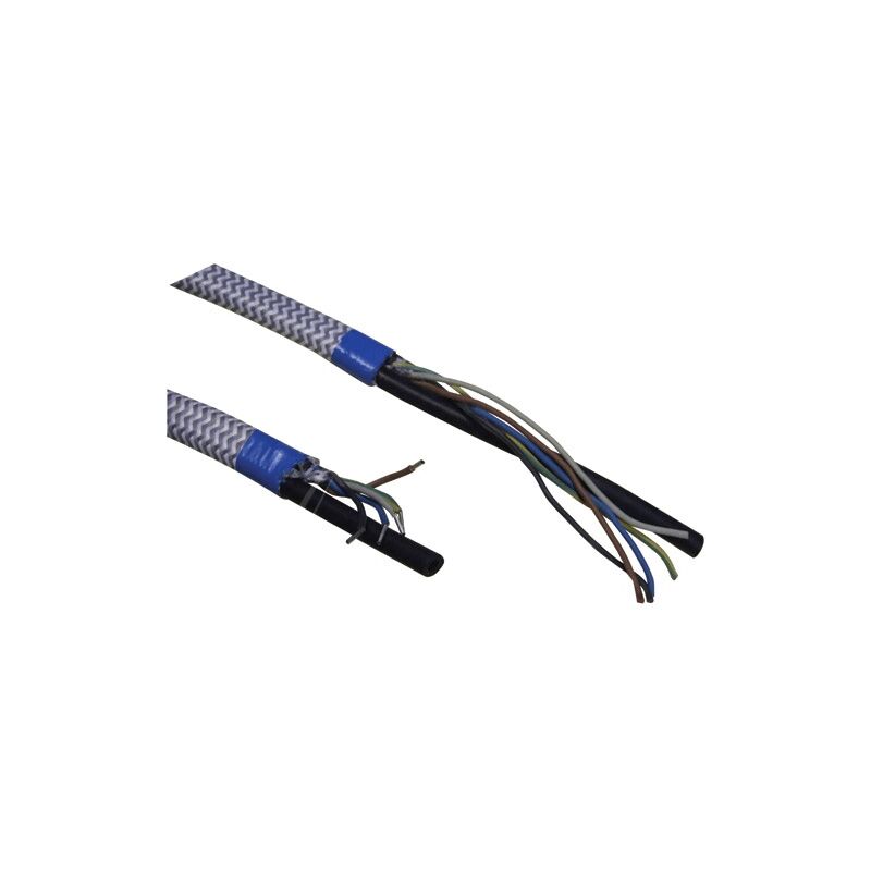 Cordon liaison fer/centrale 5 fils+gaine pour pieces...