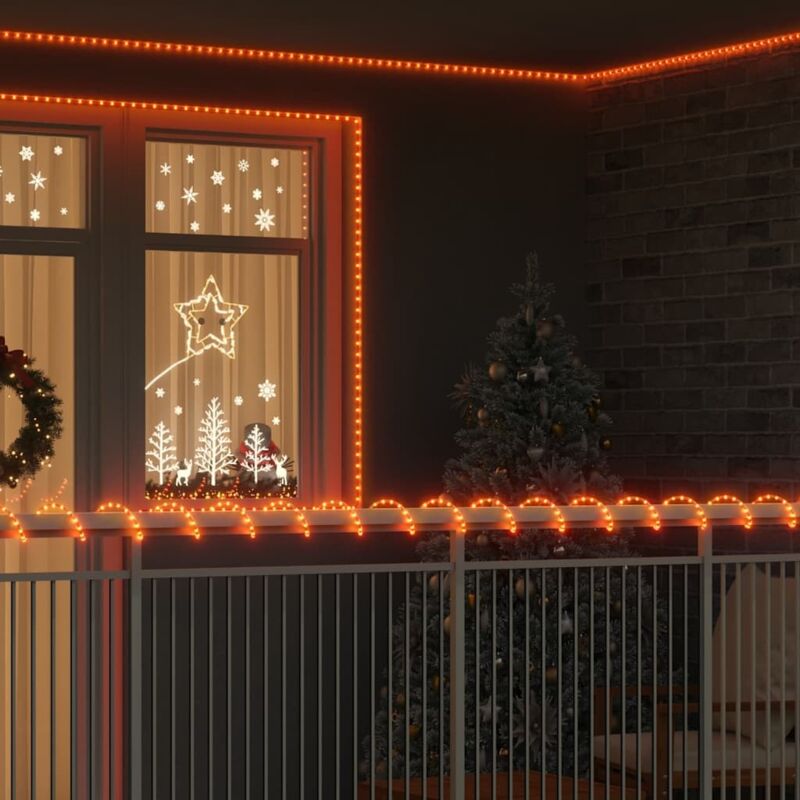 Lumière en corde avec 480 LED Blanc chaud 20 m PVC vidaXL