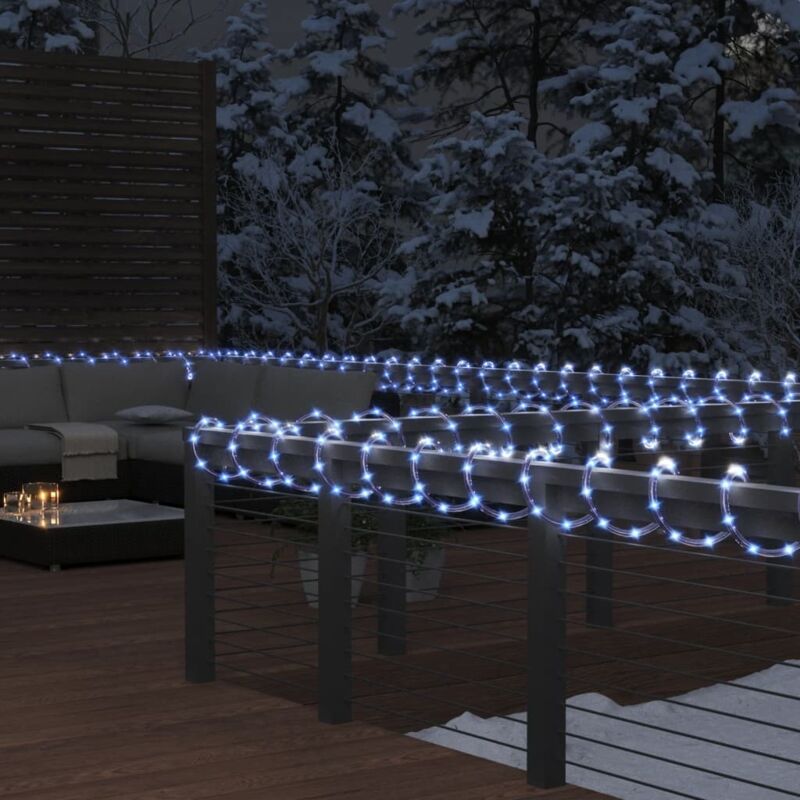 Cordon lumineux avec 480 LED Blanc froid 20 m PVC vidaXL632119