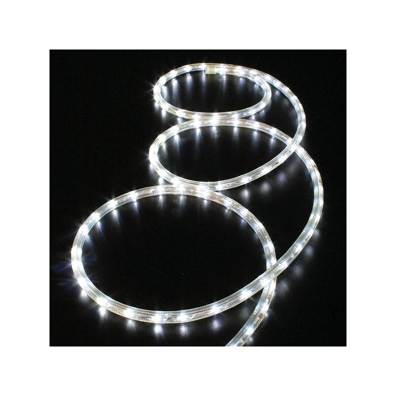 Tecnid - Cordon led Rope 44 m Ø13 mm 30 LED/m blanc fixe 4,8 W/m 230 v IP44 - festilight