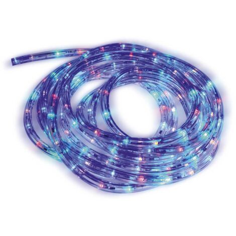 Cordon lumineux LED multicolore extérieure - 6, 10, 18 ou 40 mètres - 18 mètres - Bleu