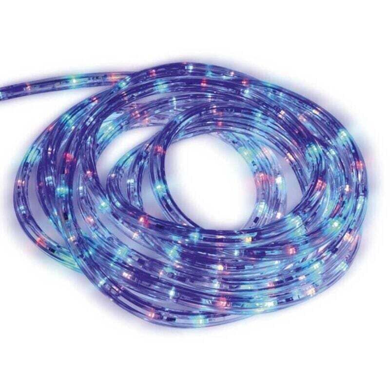 Cordon lumineux LED multicolore extérieure - 6, 10, 18 ou 40 mètres - 24 mètres - Bleu