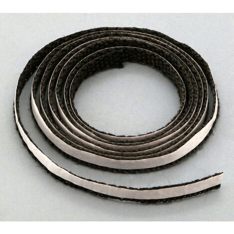 Cordón plano autoadhesivo para estufa - 10x2 mm - 2 m - Blanco
