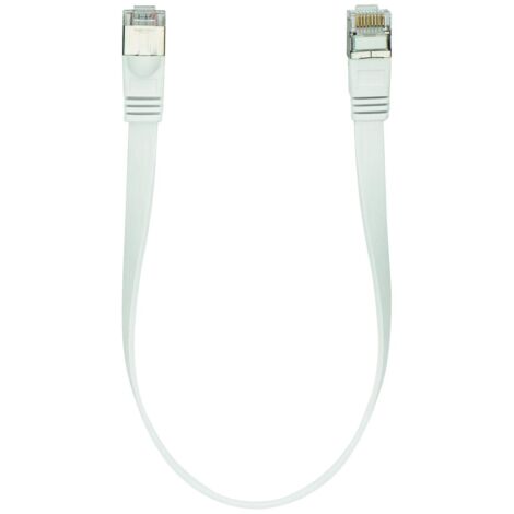 CORDON PLAT 4P RJ 45/RJ 45 - L 30CM GEWISS GW40776