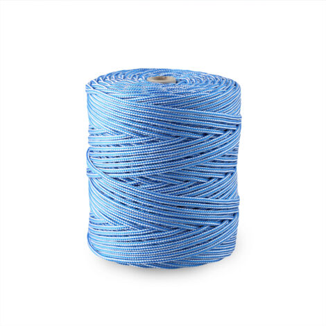 Cordón polipropileno azul 4,5mm 200m