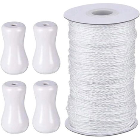 Cordon pour Stores Et Accessoires Pendentif Bois Décoration Intérieur Usage Domestique sans Outils