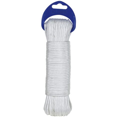 CORDON PP ALMA TEXTURADA 4MM BLAN - 10 M