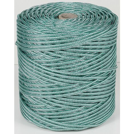 CORDON PP ALMA TEXTURADA 4MM VD/BLAN - 200 M