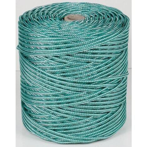 CORDON PP ALMA TEXTURADA 5MM VD/BLNC - 200 M