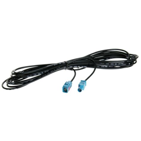 Cordon prolongateur antenne 5m Fakra M F noir