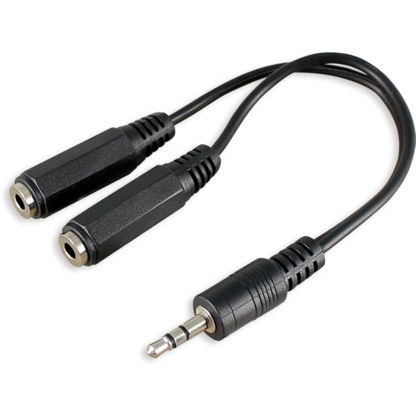 Cordon répartiteur Jack 3,5 mm 1 mâle/2 femelles - SEDEA - 914650