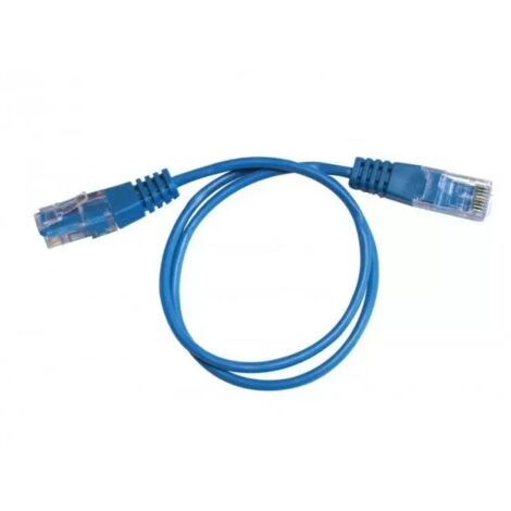 Cordon réseau RJ45 Cat.3 Pvc U/UTP 1.00m Cuivre - Bleu - 997541