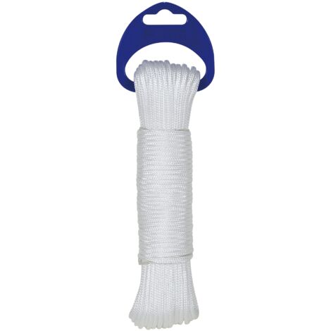 CORDON RIEL PP 2,5 MM BLANCO - 10 M