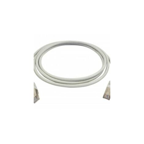 Cordon RJ45 cat6 Blindé - F/UTP- - Gris - ECORD6F02M - CAE