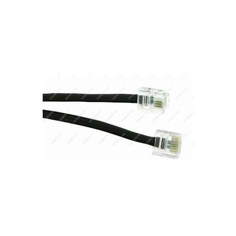 cordon rj45 rj11 3645 - utp - 5 mètres - gigamédia corj11455m