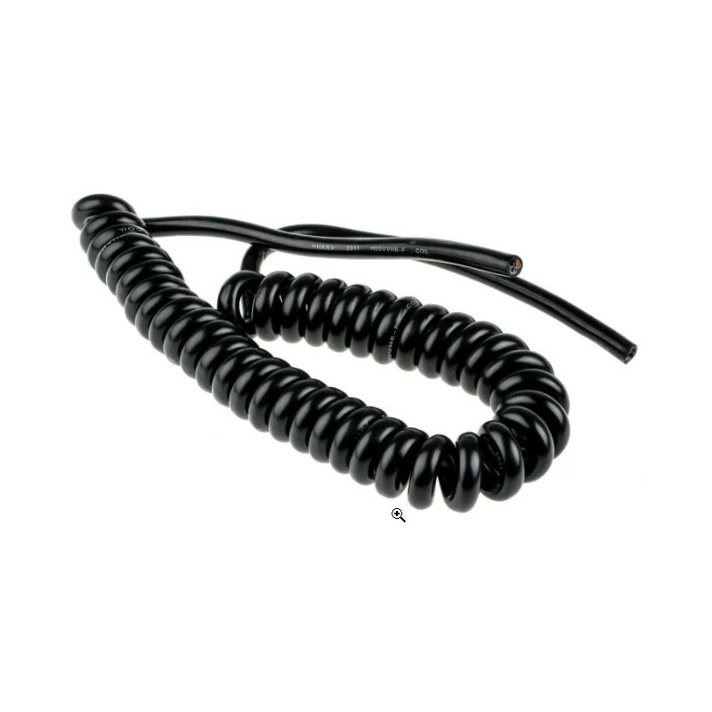 CORDON SPIRALE NU 7M 5x1mm2