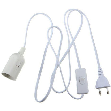 Cordon suspension douille E27 prise lampe suspension accessoire éclairage